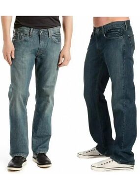 Levi’s 559 Medium Wash Relaxed Straight Denim Jeans Men’s 40x32